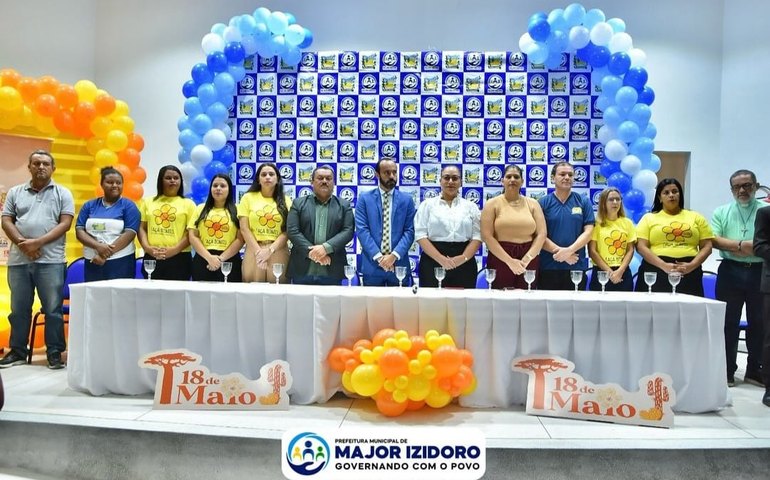 Prefeitura de Major Izidoro promove debate em alusão ao dia 18 de maio