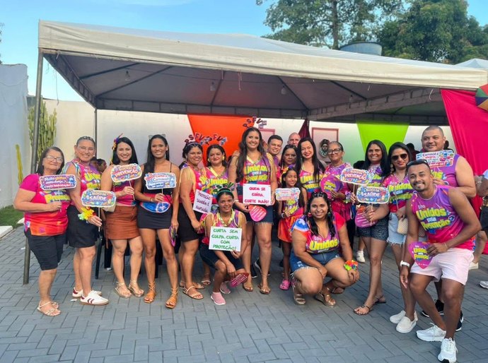 Carnaval da prevenção: Instituto Terra Solidária e Saúde de Branquinha promovem bloco da conscientização