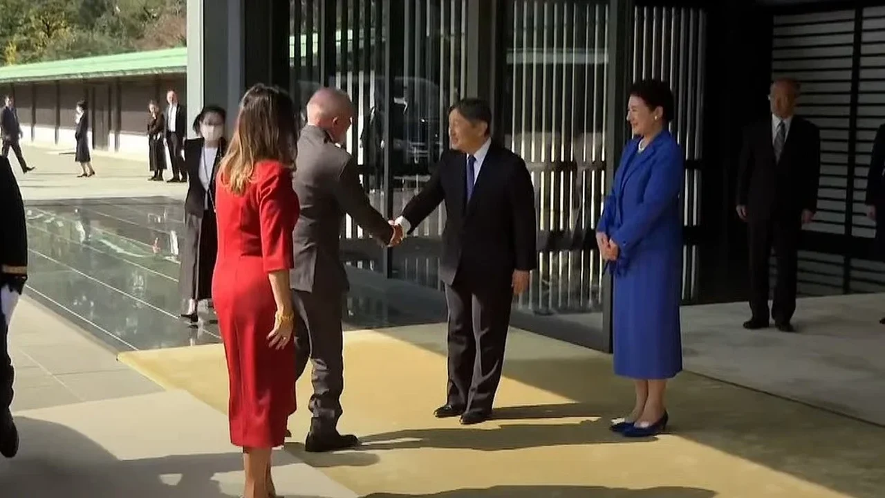 Lula e Janja são recebidos por casal imperial do Japão
