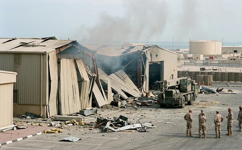 Base dos EUA é atingida no Bahrein, diz mídia local