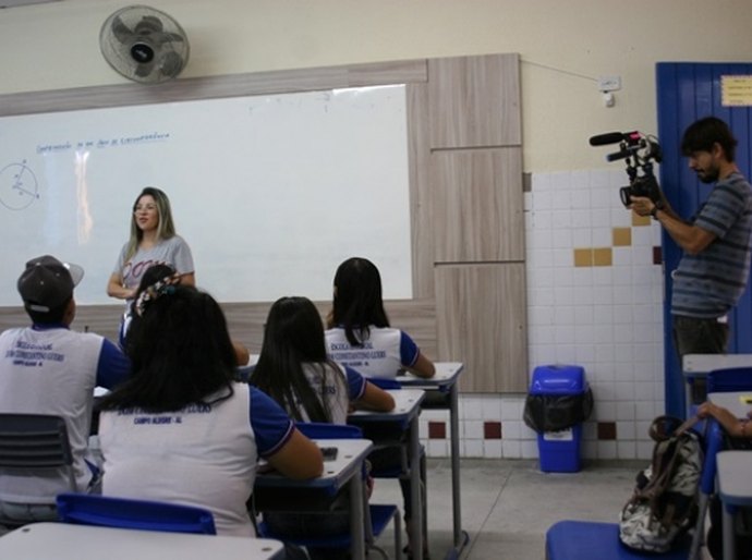 Escola da rede estadual é tema de documentário do Canal Futura