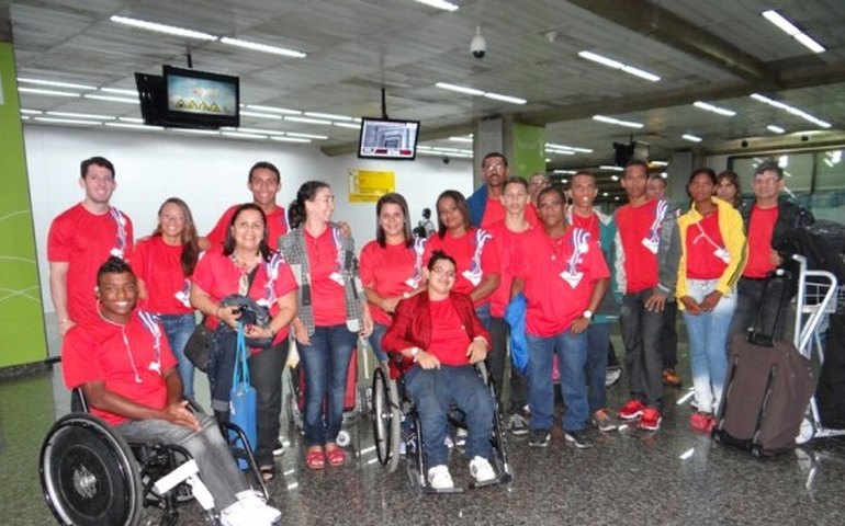 Delegação de Alagoas já está em São Paulo para competir nas Paralimpíadas