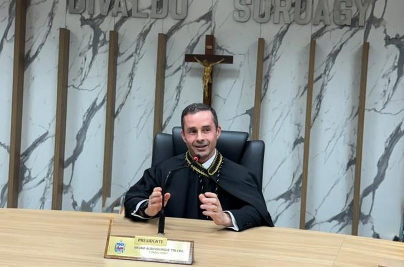 Conselheiro Bruno Toledo é eleito presidente do TCE em AL