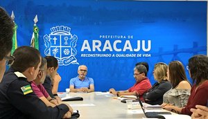 prefeito se reune com secretariado