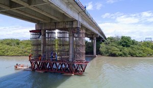 Ponte Pirambu Barra / Foto: Ascom/Sedurbs