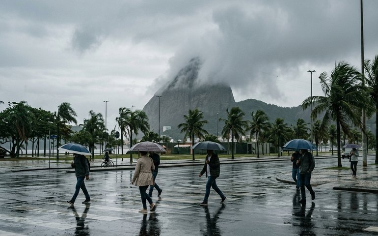 Rio terá semana de chuva, céu encoberto e queda de temperatura após chegada de frente fria