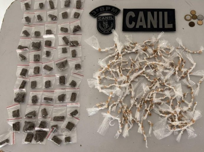 Polícia Militar de Alagoas apreende armas e drogas em Arapiraca e Satuba