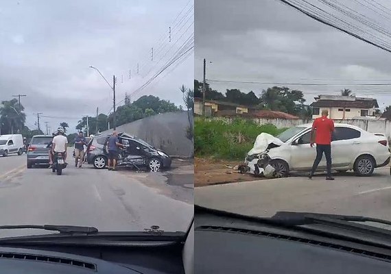 Acidente em Maceió Deixa Dois Feridos