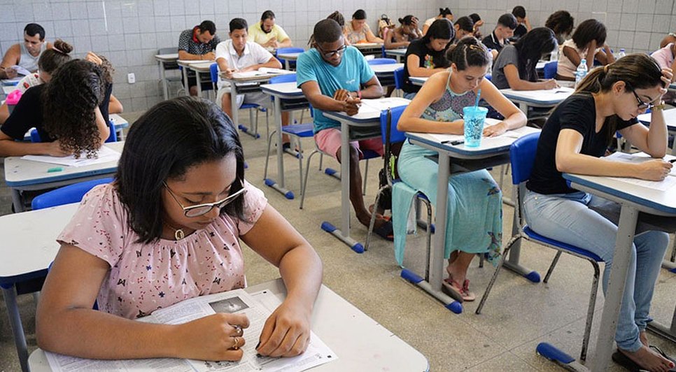 SALA DE AULA PRÉ-UNIVERSITÁRIO / Foto: Foto: Maria Odília/ Seduc