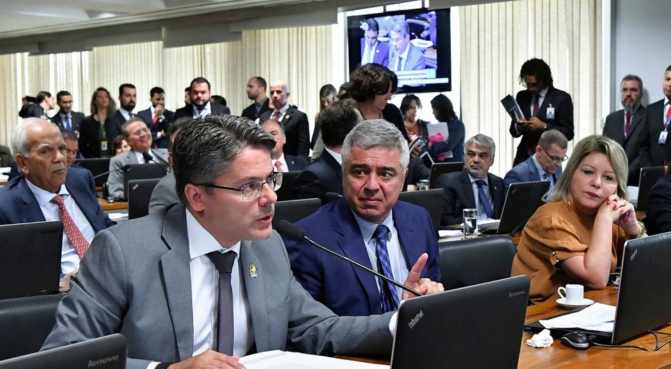 SENADOR ALESSANDRO VIEIRA / Foto: Geraldo Magela/Agência Senado