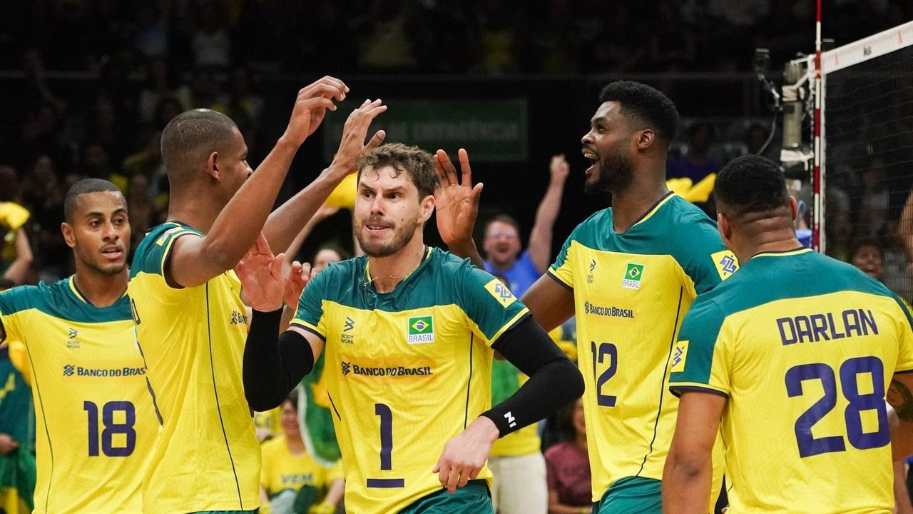 Brasil sofre com saques italianos e arbitragem polêmica e perde 2º jogo na Liga das Nações