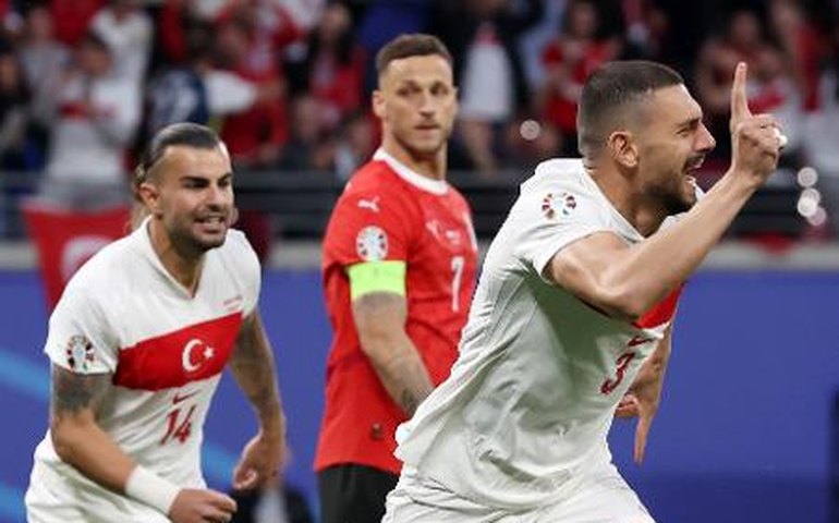 Turquia faz segundo gol mais rápido da história da Eurocopa