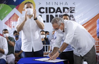 Renan Filho autoriza obras de infraestrutura e anuncia mais investimentos para Água Branca 