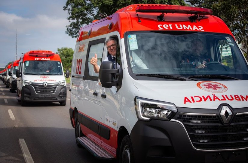 Governo Federal entrega mais 156 novas ambulâncias para 114 municípios