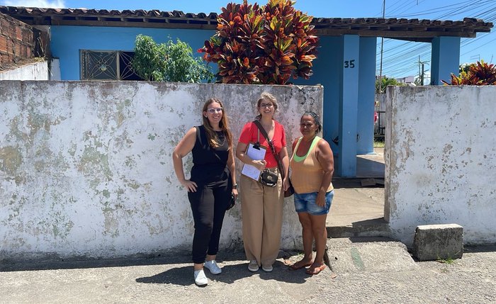 Trabalho do Conselho em comunidades na periferia de Maceió