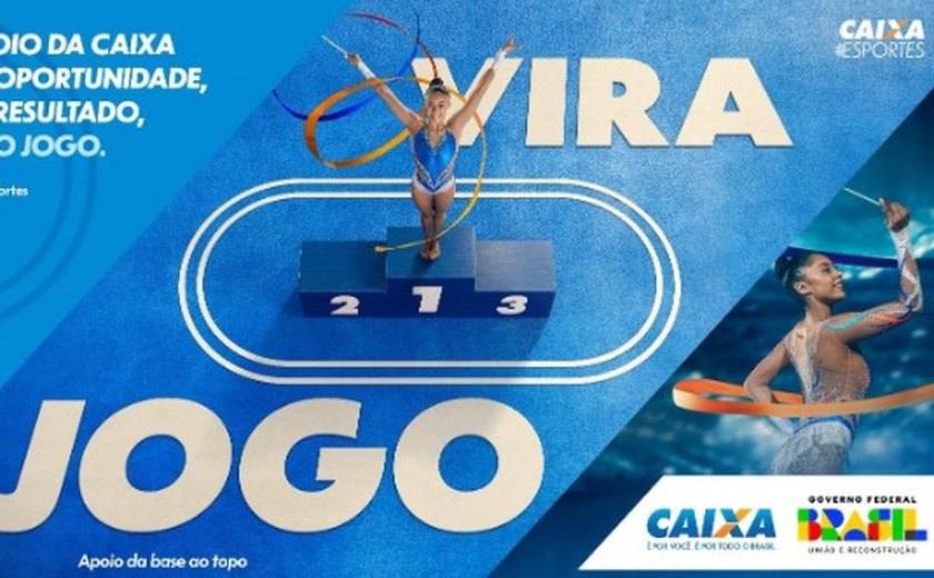 Em nova campanha, CAIXA reforça o compromisso com  o esporte brasileiro