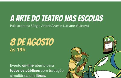 VR Projetos promove oficina online sobre teatro nas escolas públicas