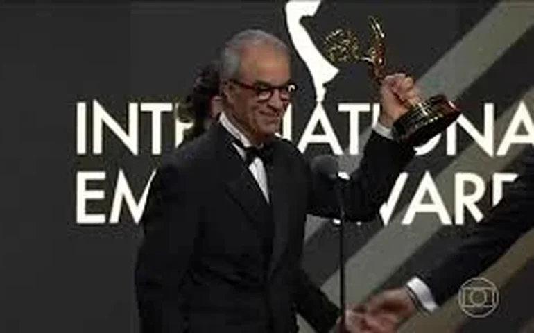 João Roberto Marinho recebe Emmy Internacional em Nova York