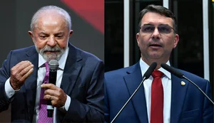 Lula e flávio. Fonte: Internet