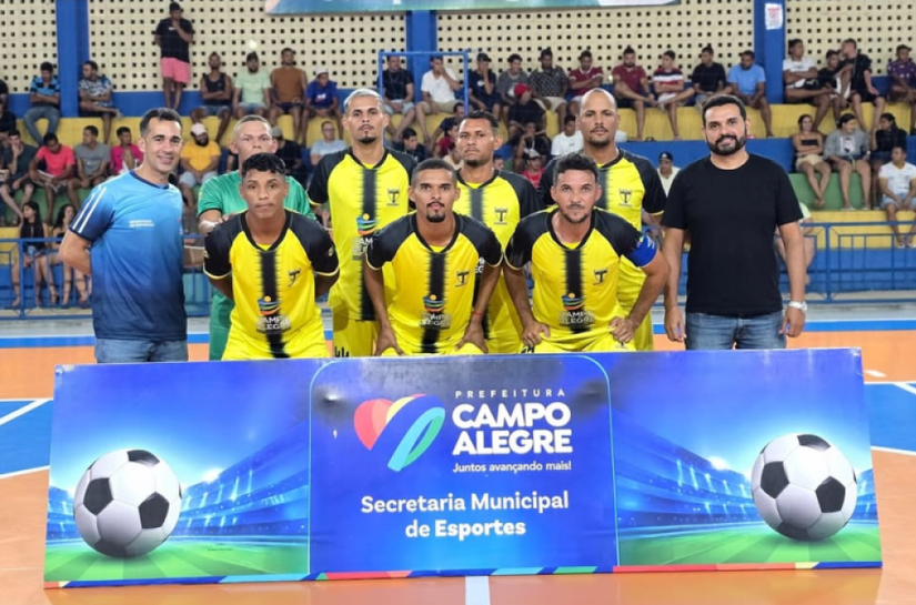 Definidos os finalistas do Campeonato Municipal de Futsal 2025 da1ª e 2ª divisão em Campo Alegre