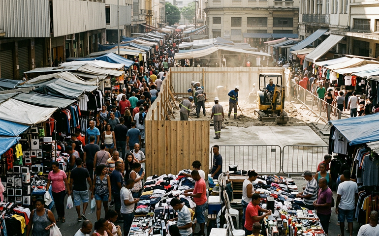 Uruguaiana terá 'shopping popular' de R$ 74 milhões; projeto prevê fim de ambulantes irregulares