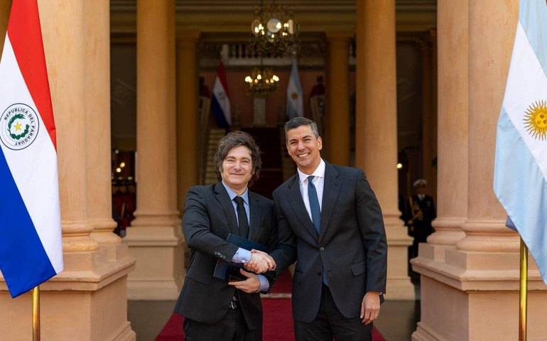 Diante da indiferença dos EUA, Milei busca apoio do Paraguai, 'seu único aliado na região'