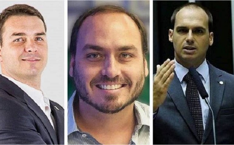 Filhos de Bolsonaro criticam aprovação da PL das fake news no Senado