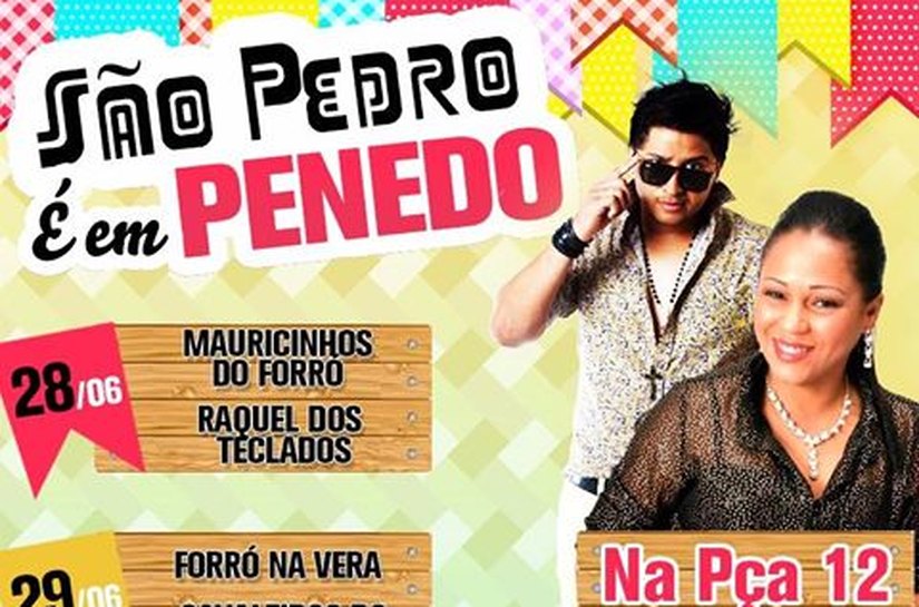 Penedo encerra festejos juninos com programação em São Pedro