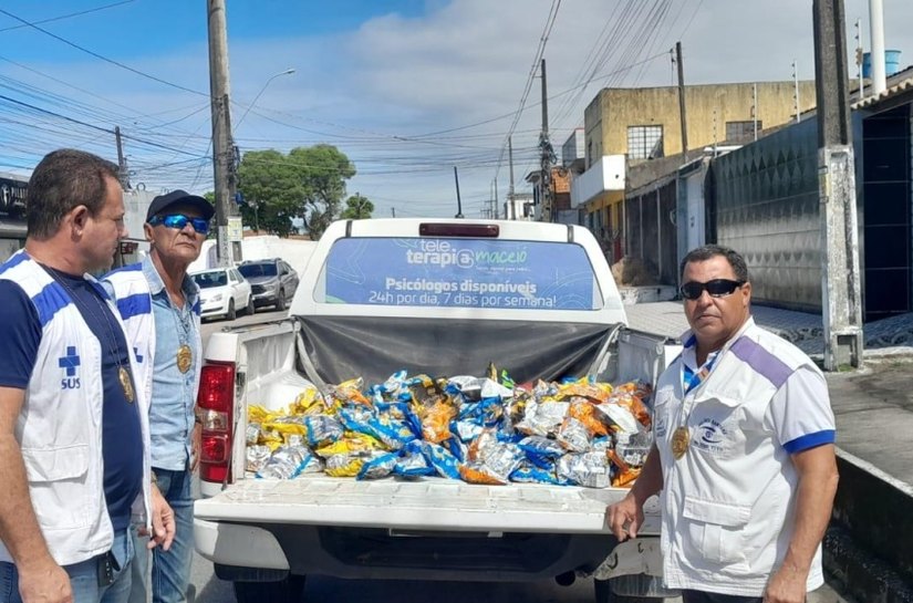 Vigilância Sanitária apreende 250 produtos vencidos no Benedito Bentes