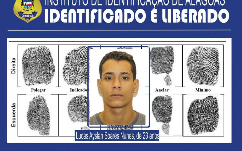 Instituto de Identificação de Alagoas constata que corpo encontrado em grota é de Lucas Ayslan