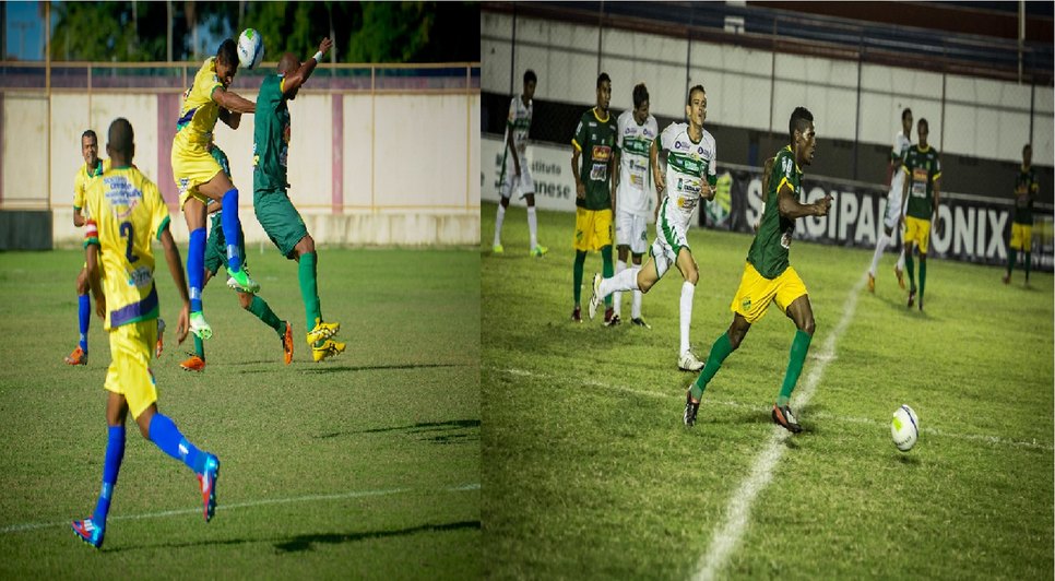 Campeonato sergipano - Quadrangular e hexagonal disputados / Foto: Montagem
