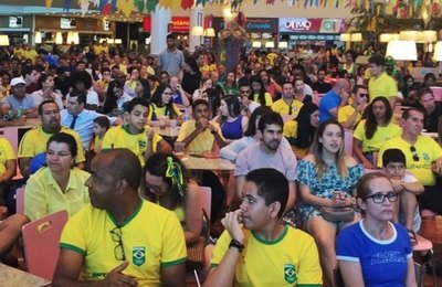 Transmissão do jogo do Brasil terá show de pagode gratuito no Parque Shopping  