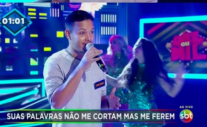 Gabriel Badalado no SBT