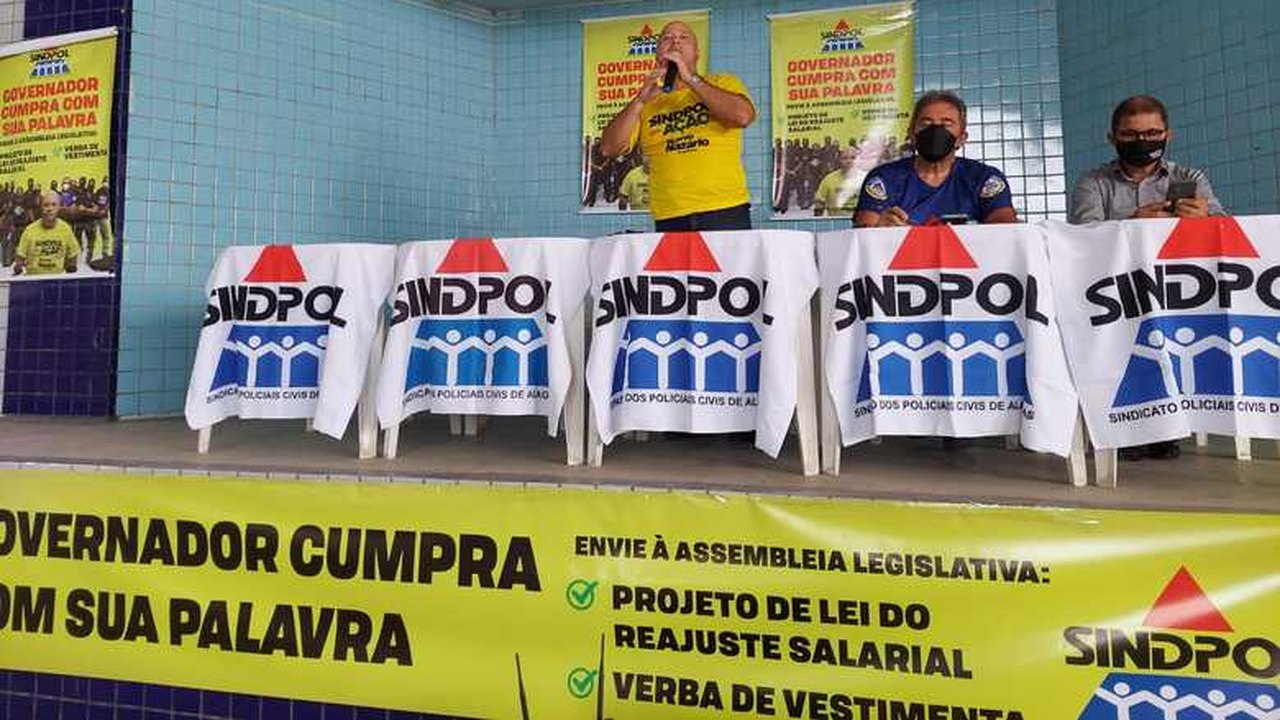 Policiais civis decidem por paralisação por tempo determinado até sexta-feira