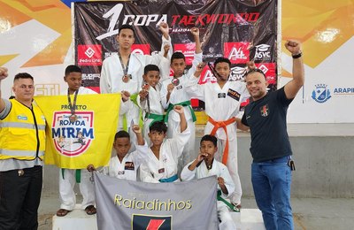 Ronda Mirim Taekwondo completa um ano de atuação com resultados expressivos