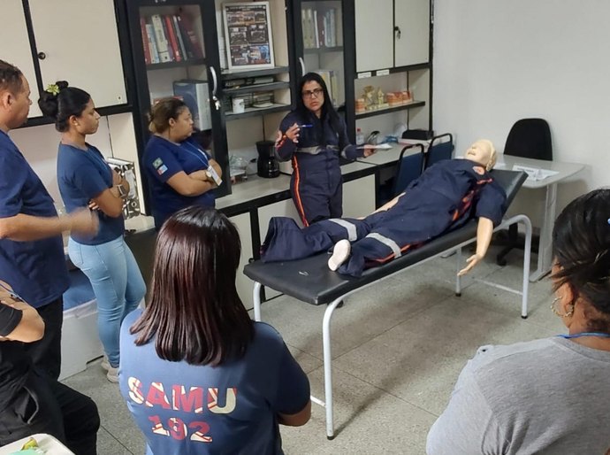 Samu capacita profissionais para atendimento pré-hospitalar de excelência em Alagoas