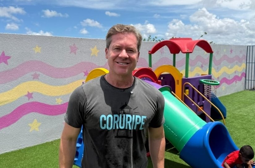 Deputado que mais destina recursos ao Litoral Sul, Marx Beltrão participa de inauguração de creche em Coruripe