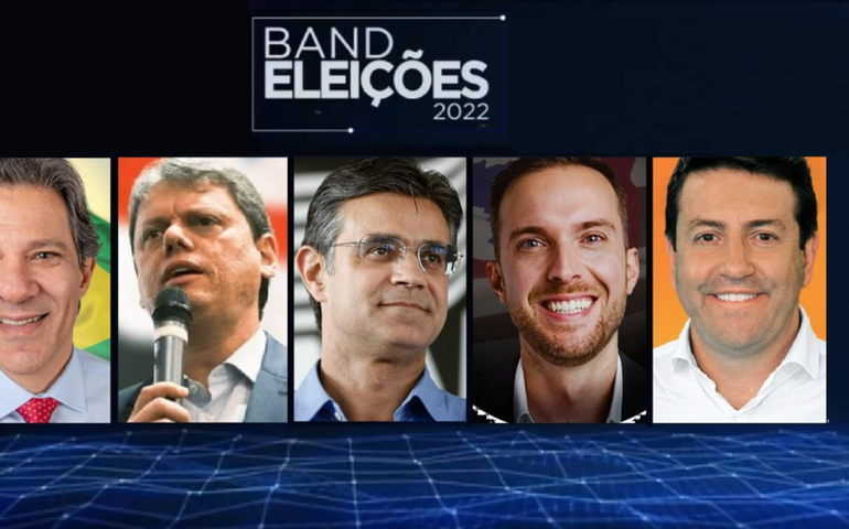 Band faz debate entre candidatos a governador; Confira regras