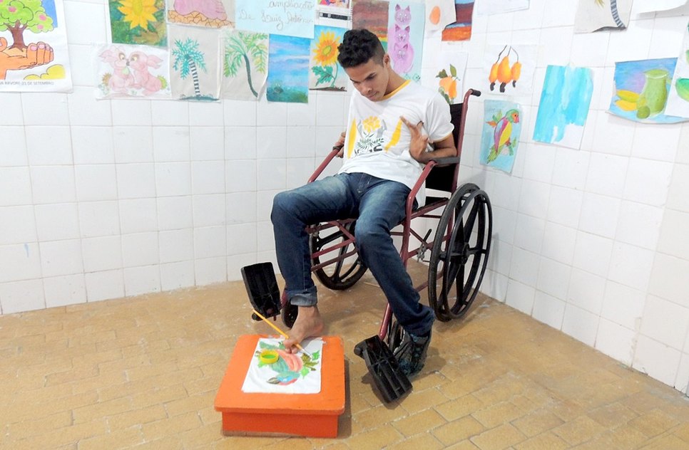 Assistido Apae / Foto: Ascom Apae Aracaju