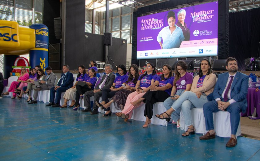 Com serviços multisetoriais, Arapiraca participa de mais uma edição da Arena do Empoderamento Feminino