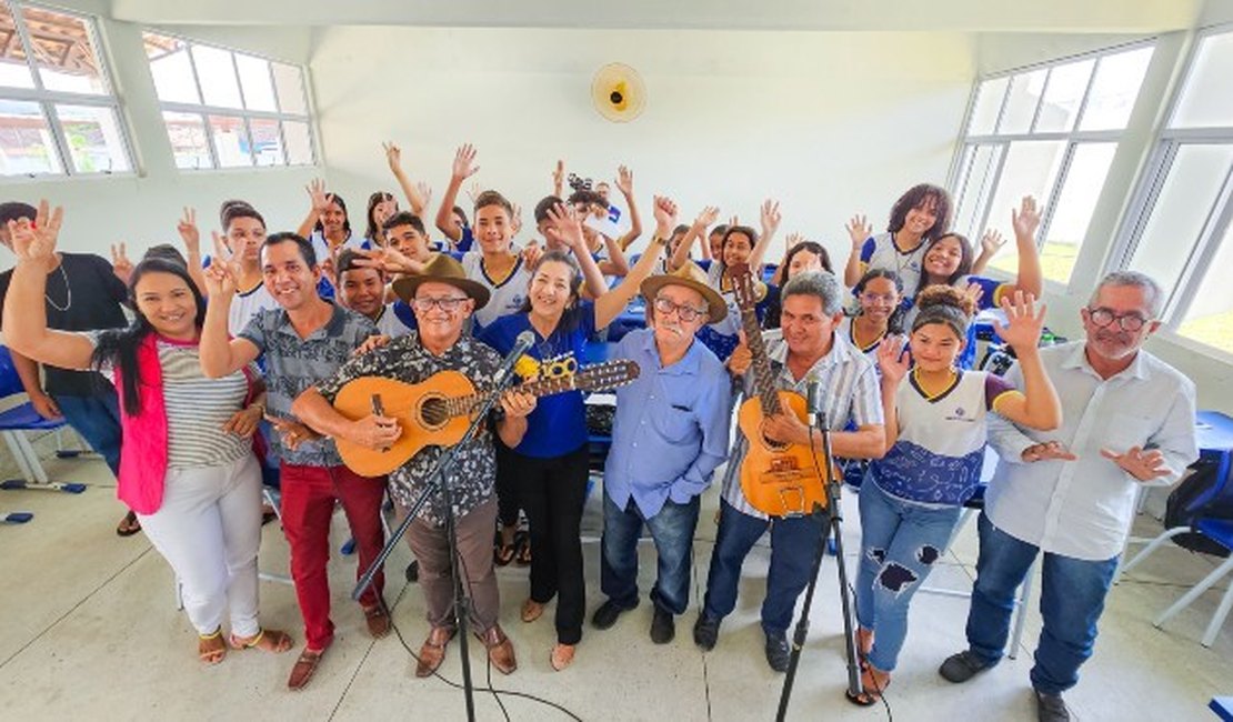 Arapiraca: Cultura popular é introduzida nas escolas municipais