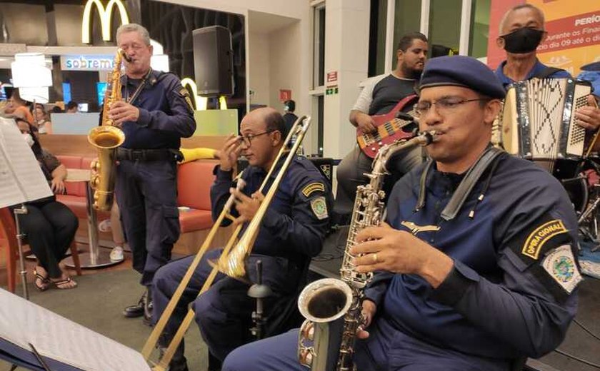 Banda da Guarda Municipal realizará apresentações de Natal em Maceió