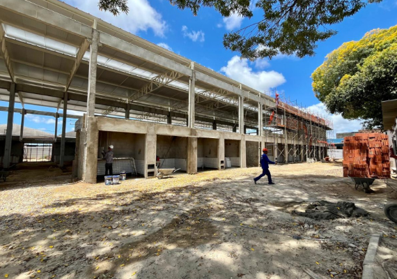 Obras do novo Mercado Público do Benedito Bentes entram na reta final