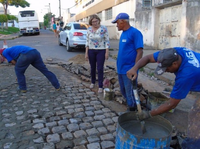 Prefeita Eliza Alves inicia obras de estruturação em Rio Largo