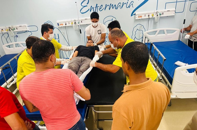 Hospital Regional de Palmeira dos Índios treina 54 maqueiros e investe na segurança do transporte de pacientes