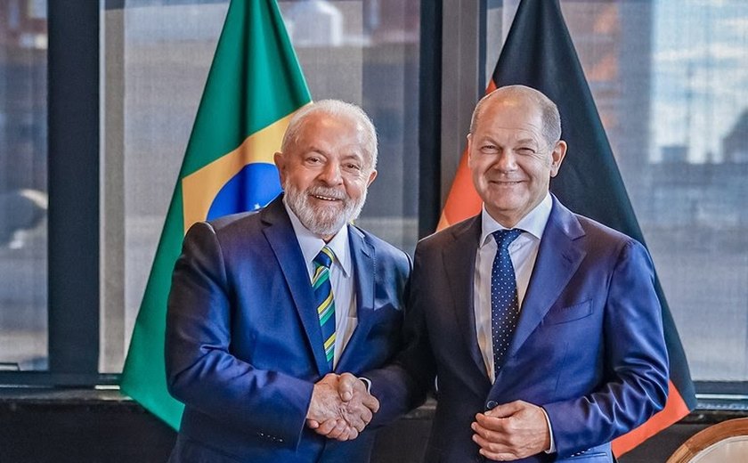 Lula e Olaf Scholz discutem acordo entre Mercosul e União Europeia em Nova York