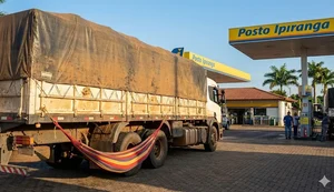 Fim de viagem: identificado caminhoneiro encontrado morto em rede de posto em Arapiraca; ele tinha 70 anos