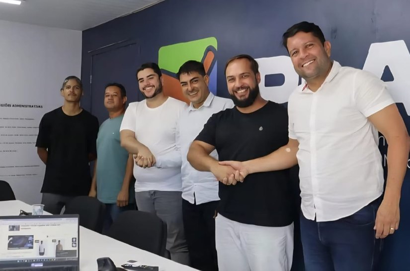 Vereador Allan Pierre se reúne com Iplan e com lideranças do skate para discutir revitalização da pista da Pajuçara