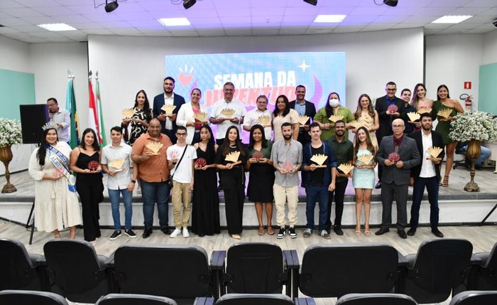 A premiação faz parte da programação da Semana da Juventude 2023 A premiação faz parte da programação da Semana da Juventude 2023