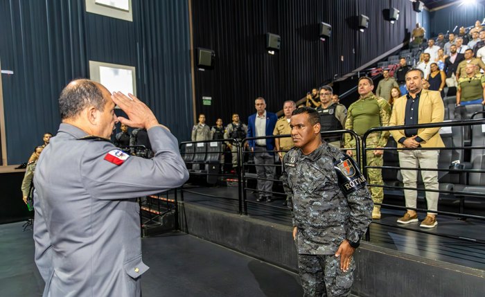 Evento marcou a apresentação dos resultados do ano 2025, reunindo a tropa e autoridades para celebrar as metas alcançadas no combate ao crime